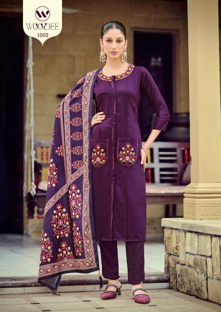 Woodee Pari catalog kurti pants wholesale