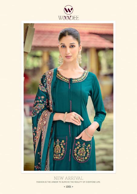 Woodee Pari catalog kurti pants wholesale