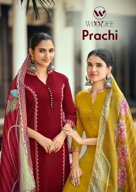 Woodee Prachi catalog wholesale manufacturer of kurtis in surat 