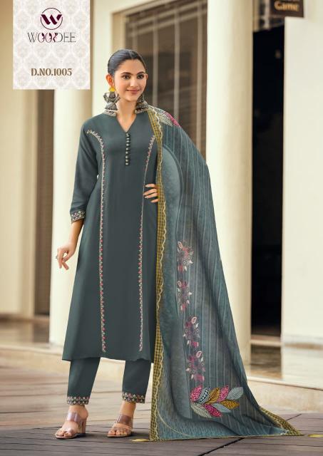 Woodee Prachi catalog wholesale manufacturer of kurtis in surat 