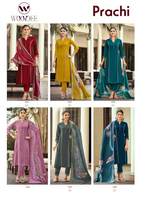 Woodee Prachi catalog wholesale manufacturer of kurtis in surat 