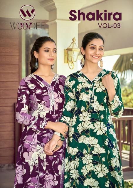 Woodee Shakira Vol 3 Catalog luxury co ord sets