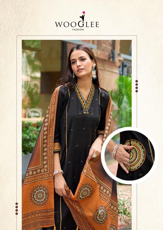 Wooglee Chitrangna catalog kurti plazo set wholesale