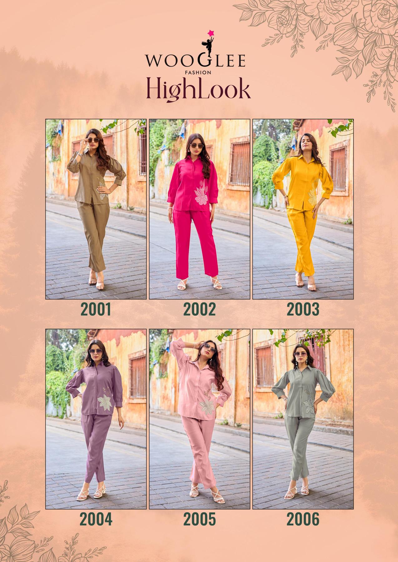 Wooglee High Look catalog co ord set modest