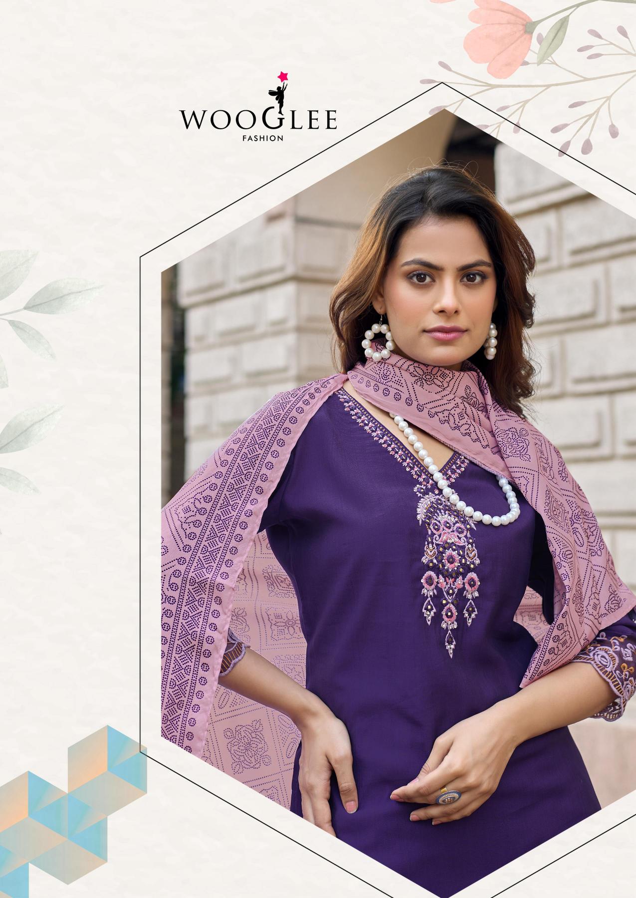 Wooglee Sagaai vol 3 catalog wholesaler of new kurti design