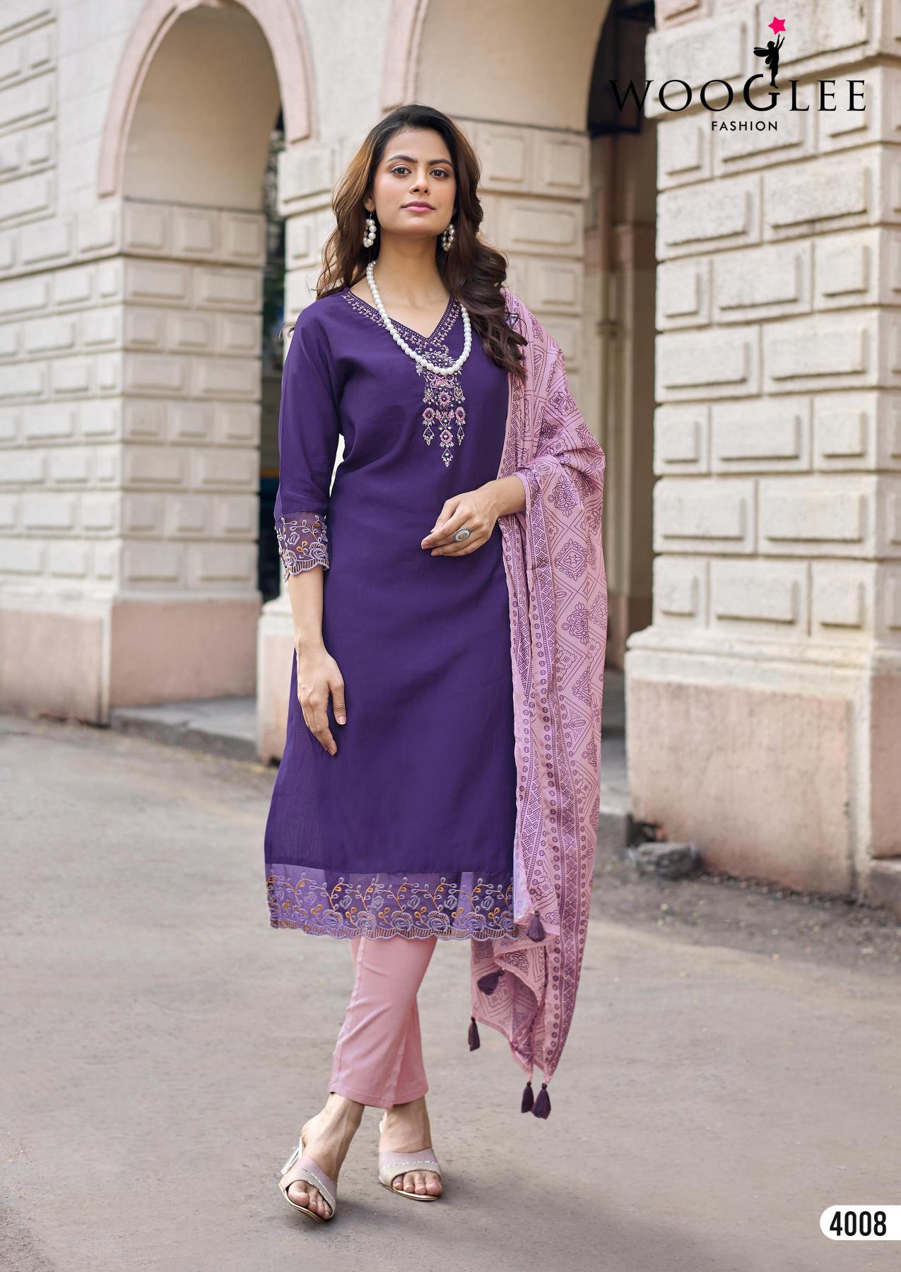 Wooglee Sagaai vol 3 catalog wholesaler of new kurti design