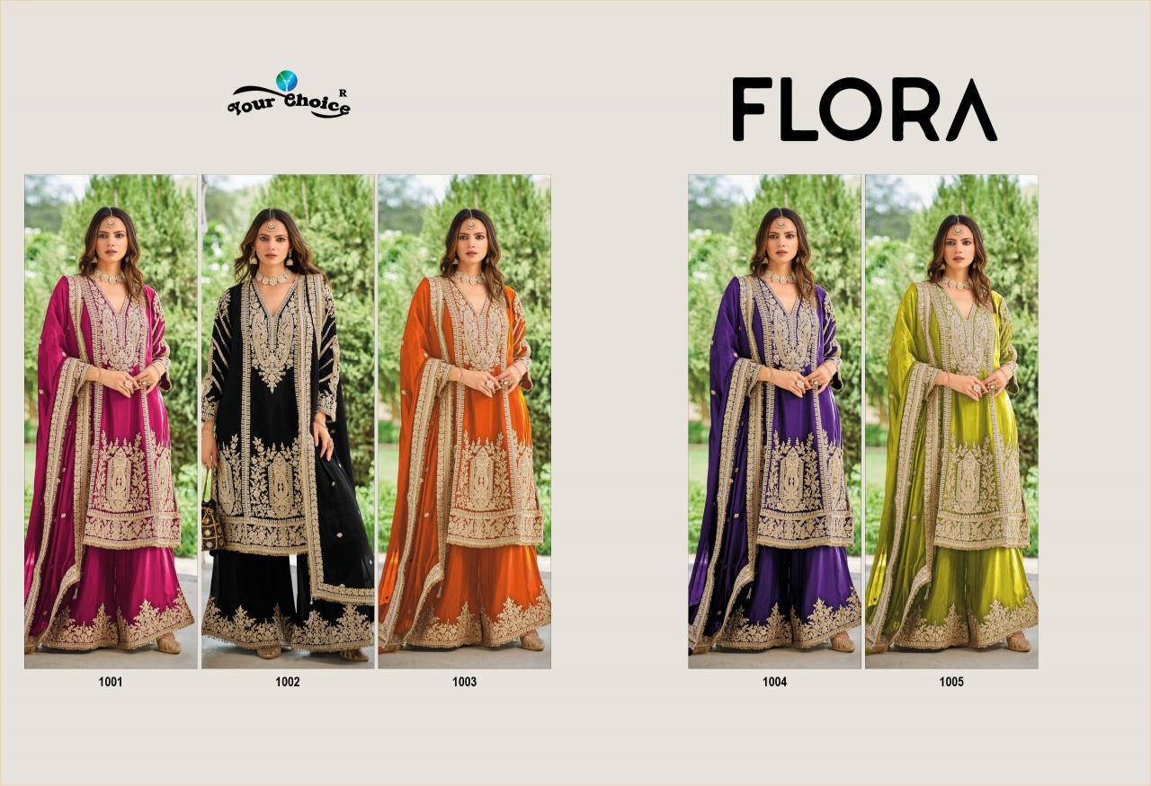 Your choice Flora catalog wholesale designer stylish salwar kameez
