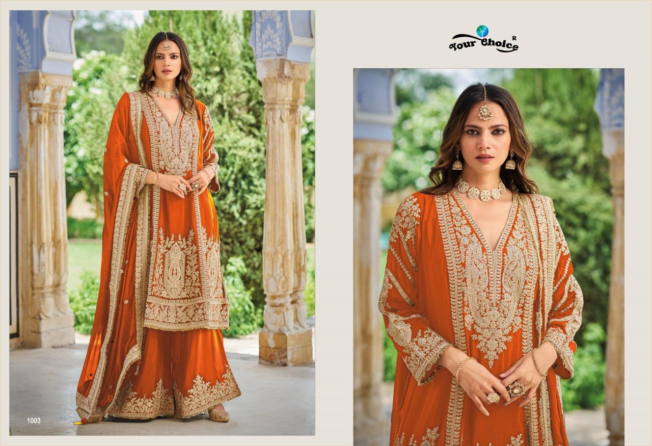 Your choice Flora catalog wholesale designer stylish salwar kameez