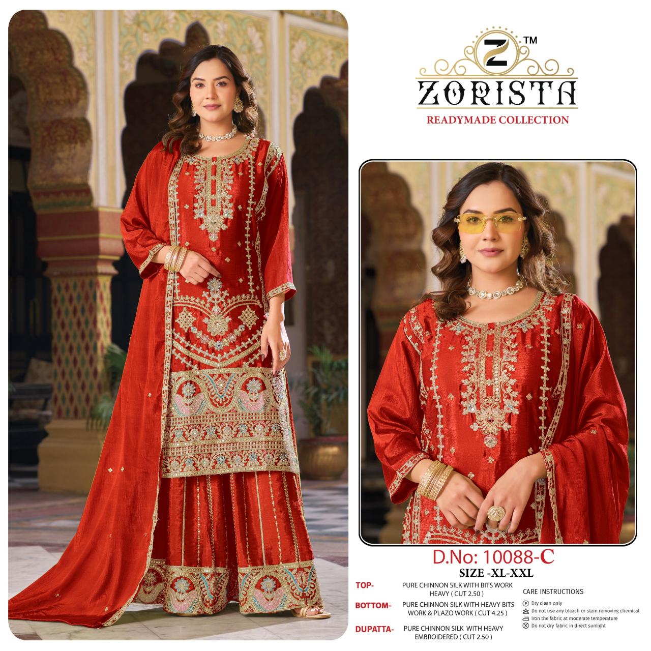 Zorista 10080 catalog wholesale pakistani suits online