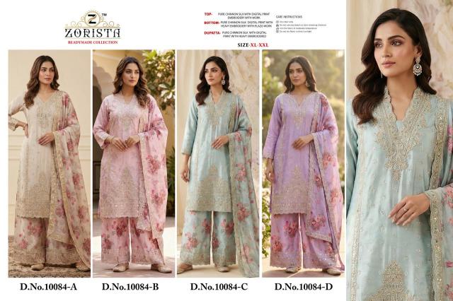 Zorista 10084 catalog pakistani readymade suits wholesale