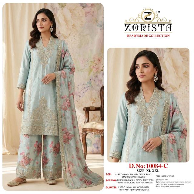 Zorista 10084 catalog pakistani readymade suits wholesale