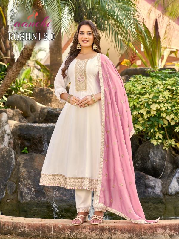 Aanchi Roshni vol 2 catalog bunaai kurtis wholesale