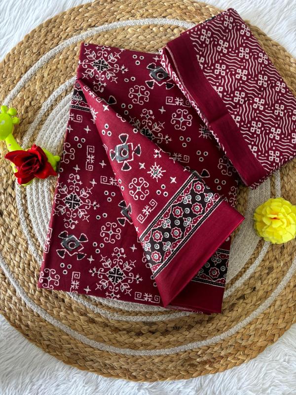 AJARAKH Cotton Saree market in Ahmedabad