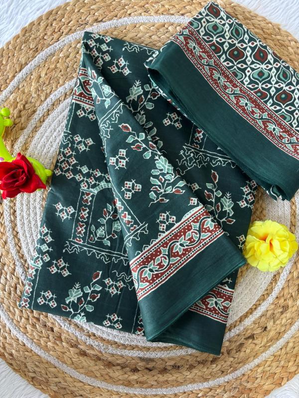 AJARAKH Cotton Saree market in Ahmedabad