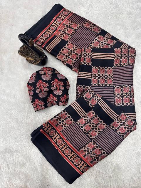 AJRrakh Gajji bandhej Wholesale sarees in Mumbai