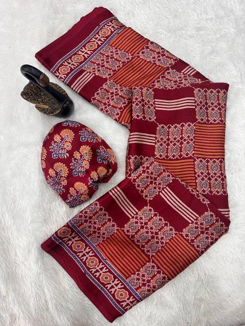 AJRrakh Gajji bandhej Wholesale sarees in Mumbai