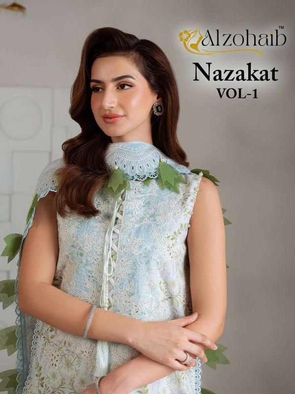 Al Zohaib Nazakat Vol-1 Karachi Readymade Kurti Pant With Dupatta - Wholesale Catalog
