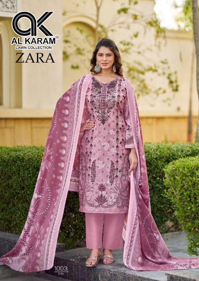 Alkaram Zara Vol-1 – Karachi Readymade Kurti Pant With Dupatta - Wholesale Catalog
