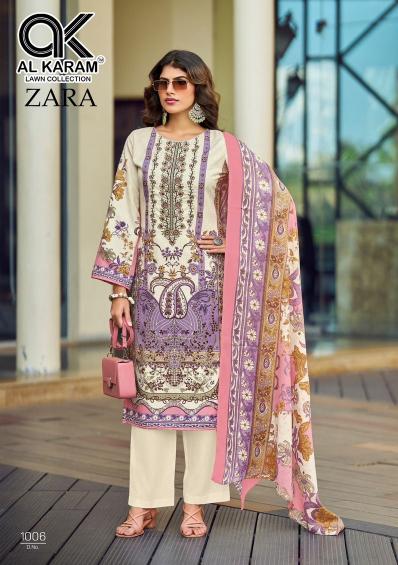 Alkaram Zara Vol-1 Online dress material wholesalers