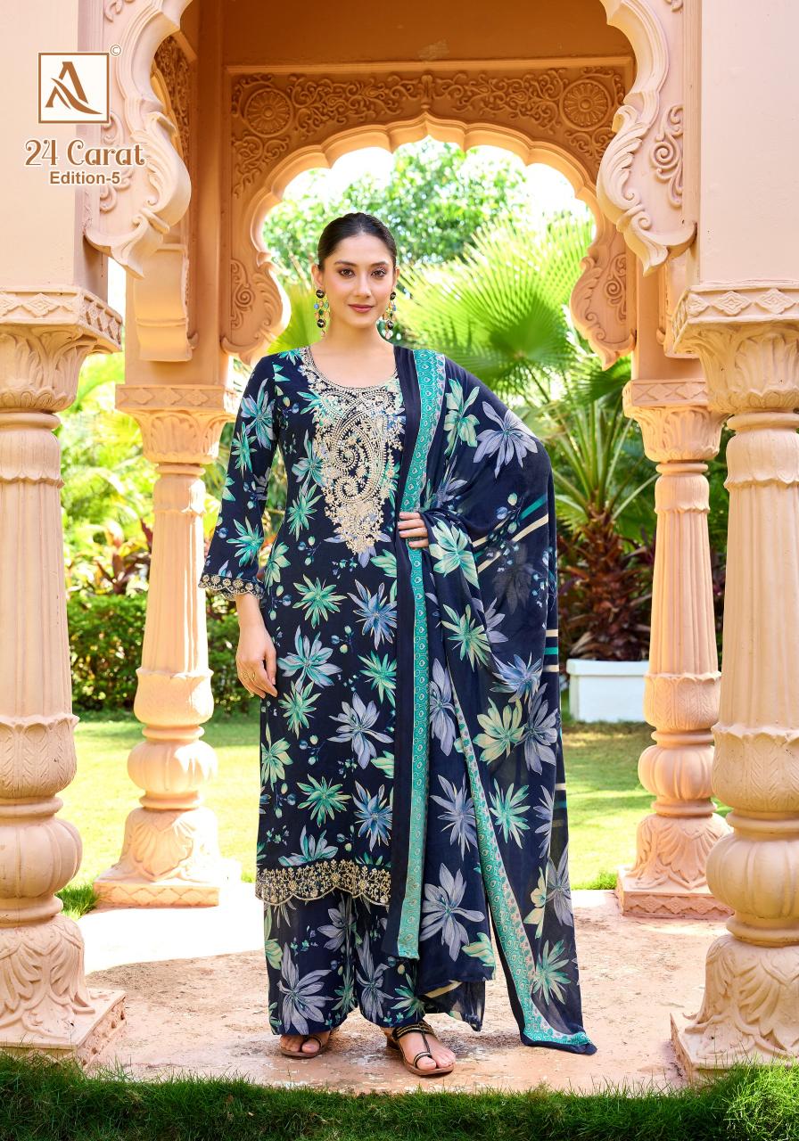 Alok Suit  24 CARAT-5 Salwar Kameez wholesale suppliers