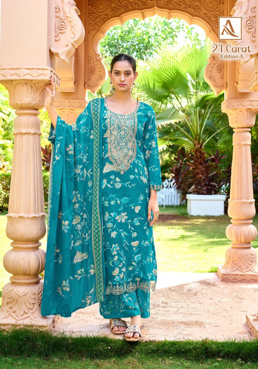 Alok Suit  24 CARAT-5 Salwar Kameez wholesale suppliers