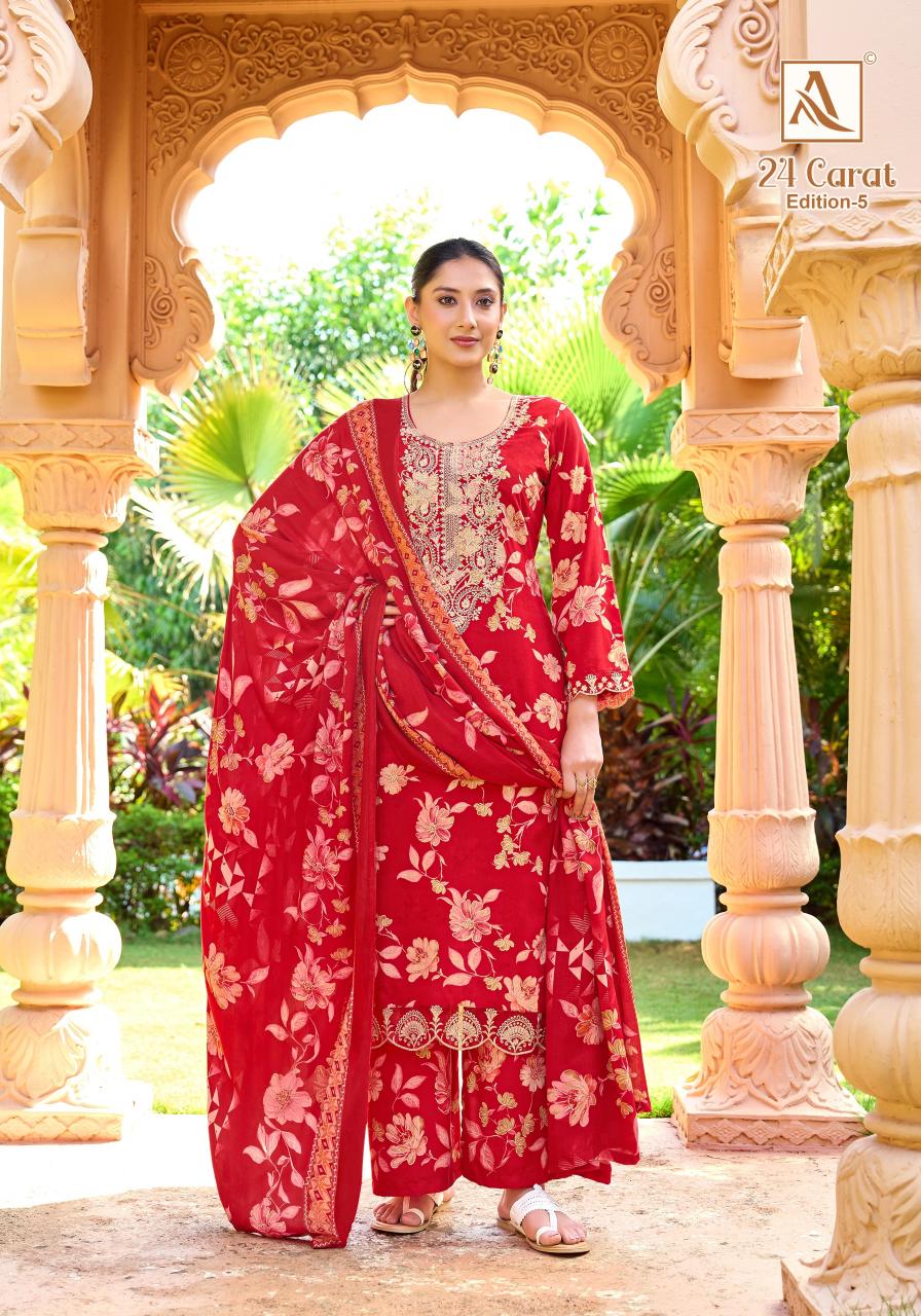 Alok Suit  24 CARAT-5 Salwar Kameez wholesale suppliers