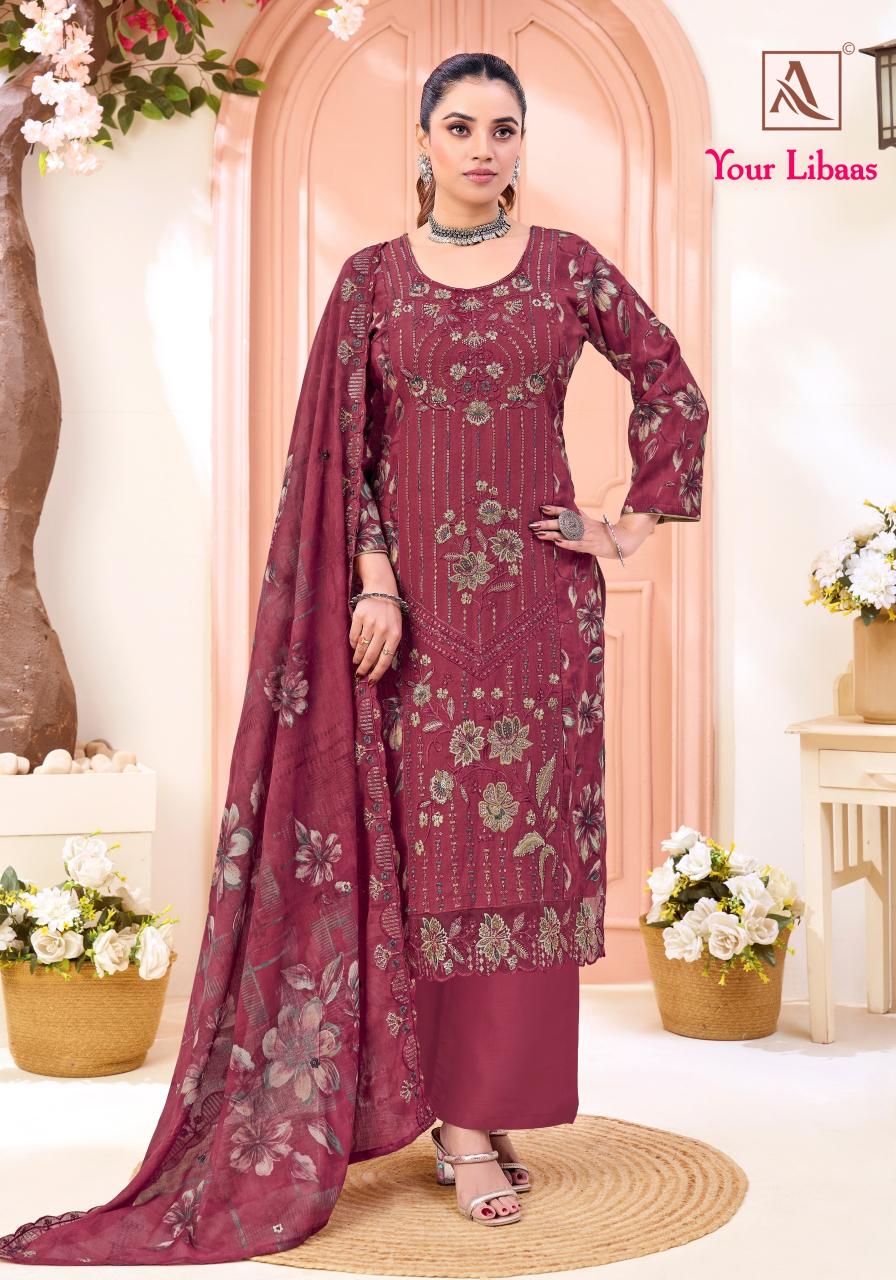 Alok Suit YOUR LIBAAS Wholesale salwar suits in Ahmedabad