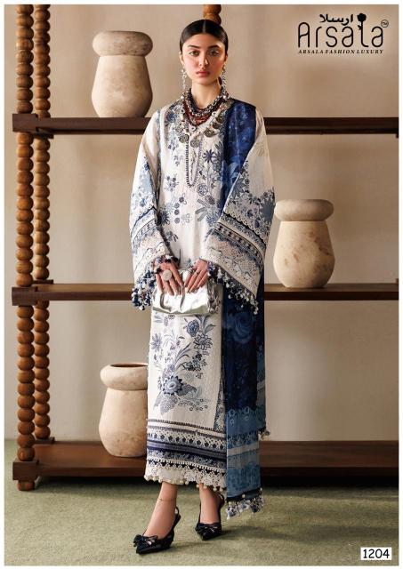 Arsala Amira Vol-12 – Karachi Dress Material - Wholesale Catalog