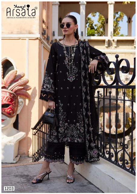 Arsala Amira Vol-12 – Karachi Dress Material - Wholesale Catalog
