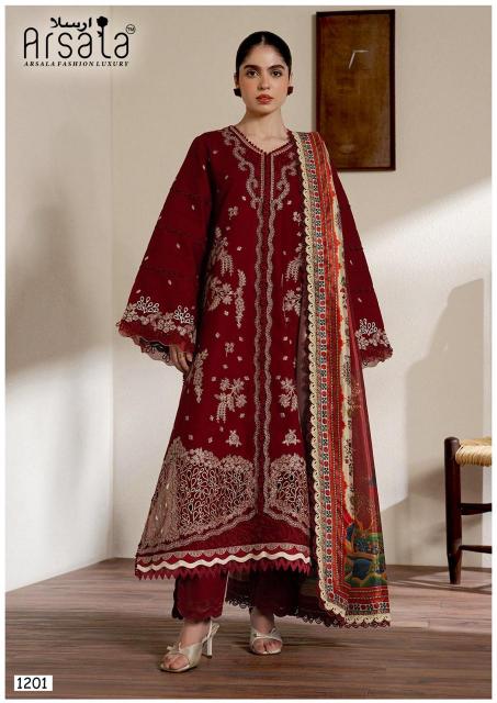 Arsala Amira Vol-12 – Karachi Kurti Pant With Dupatta - Wholesale Catalog
