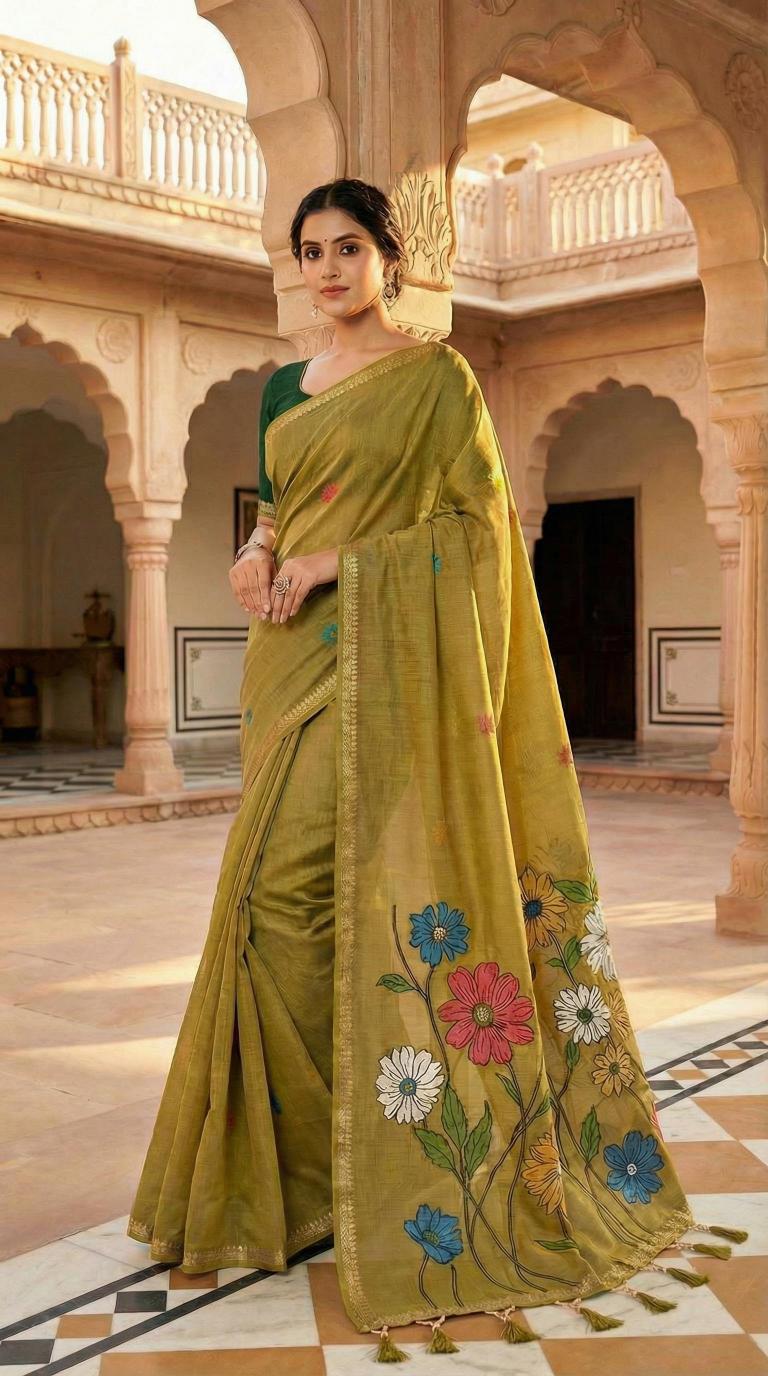 Arya Flower Wholesale saree market near me