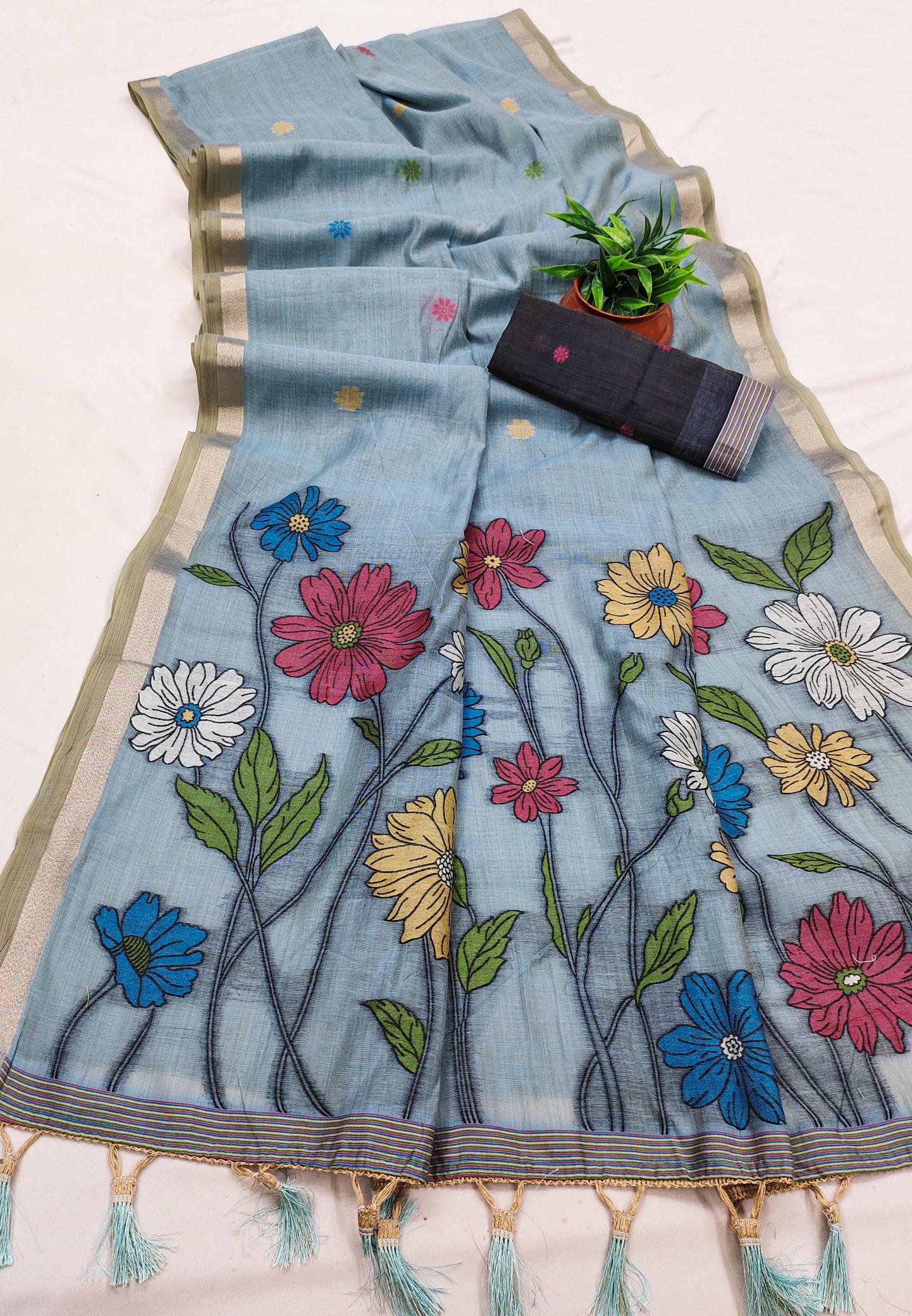 Arya Flower Wholesale saree market near me