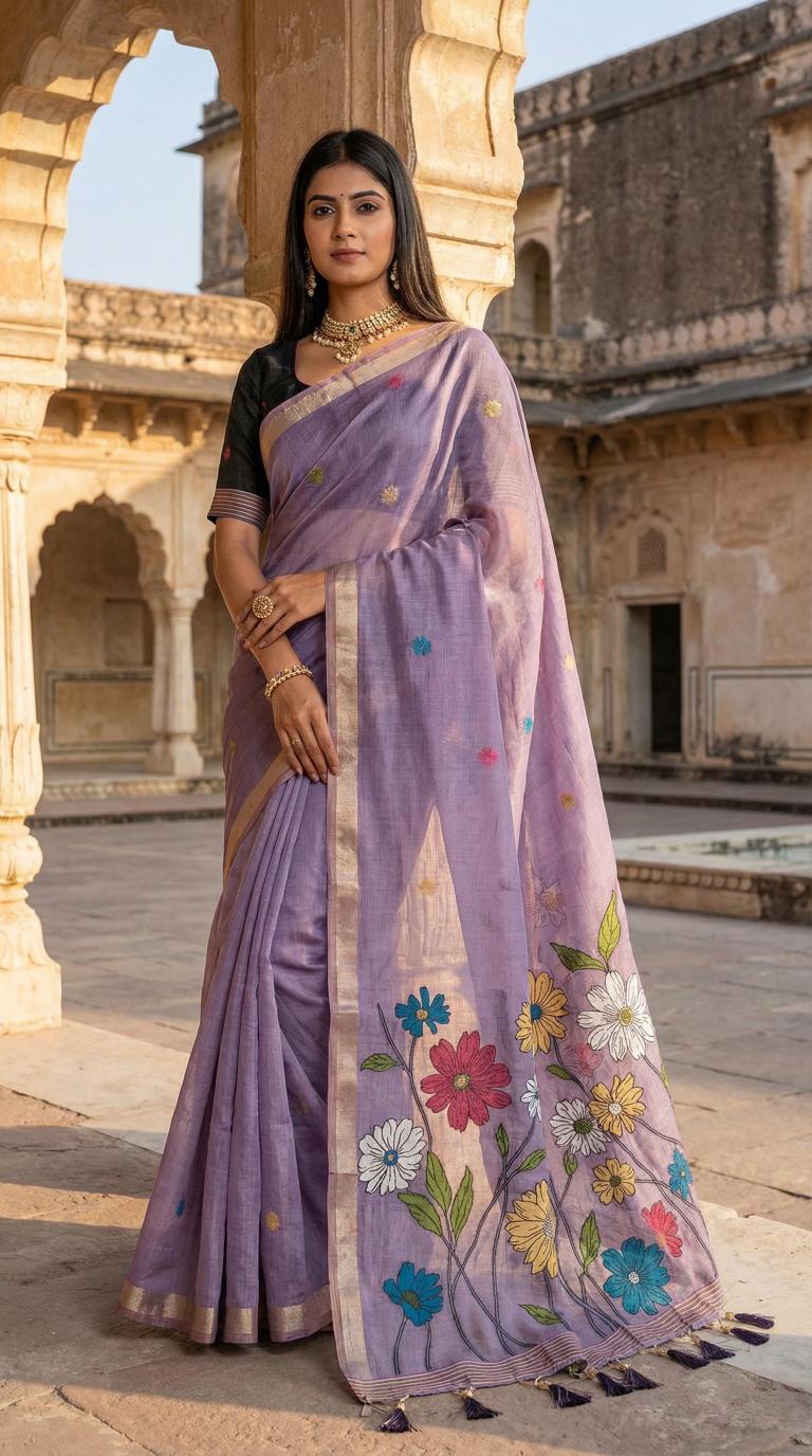 Arya Flower Wholesale saree market near me