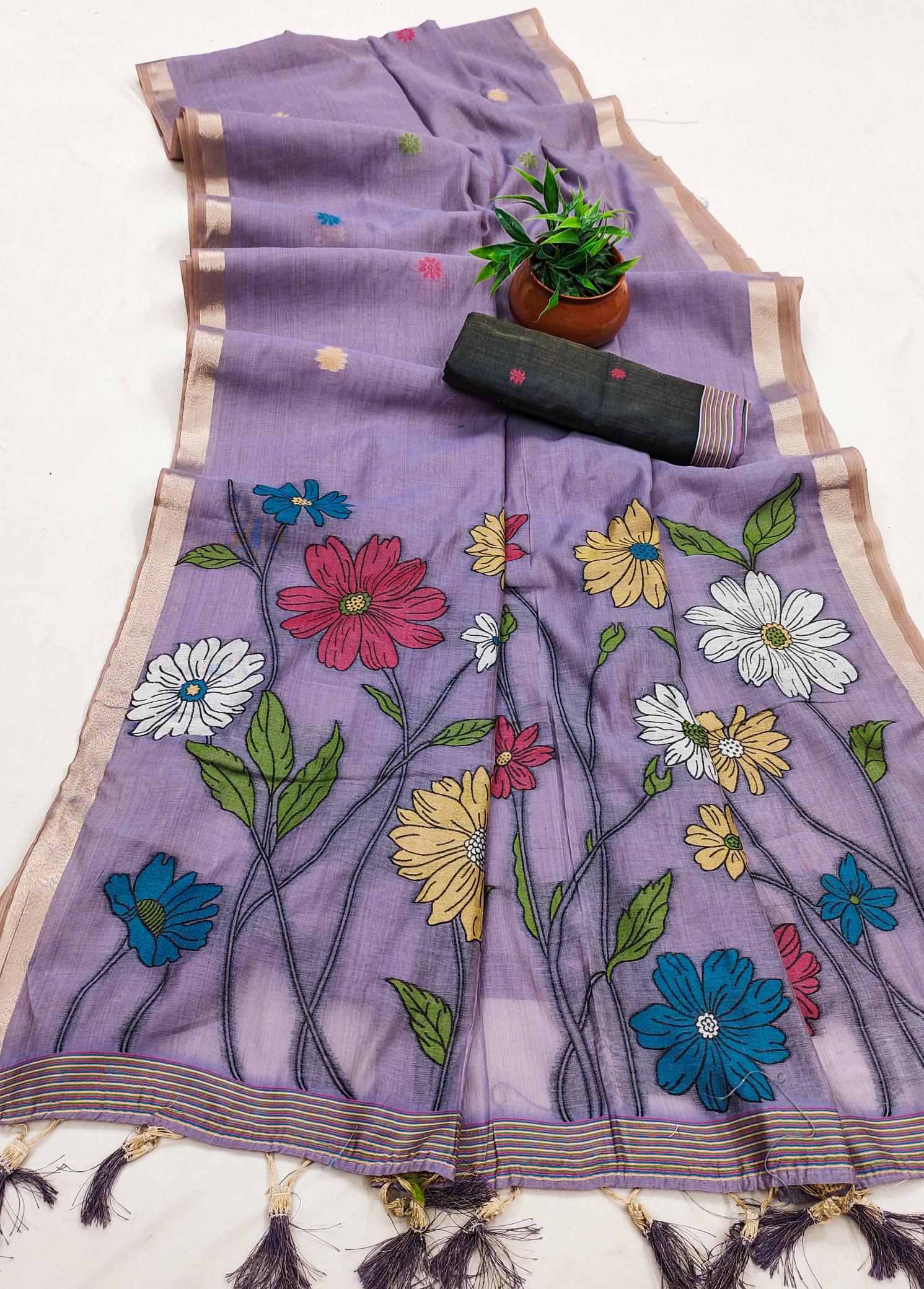 Arya Flower Wholesale saree market near me