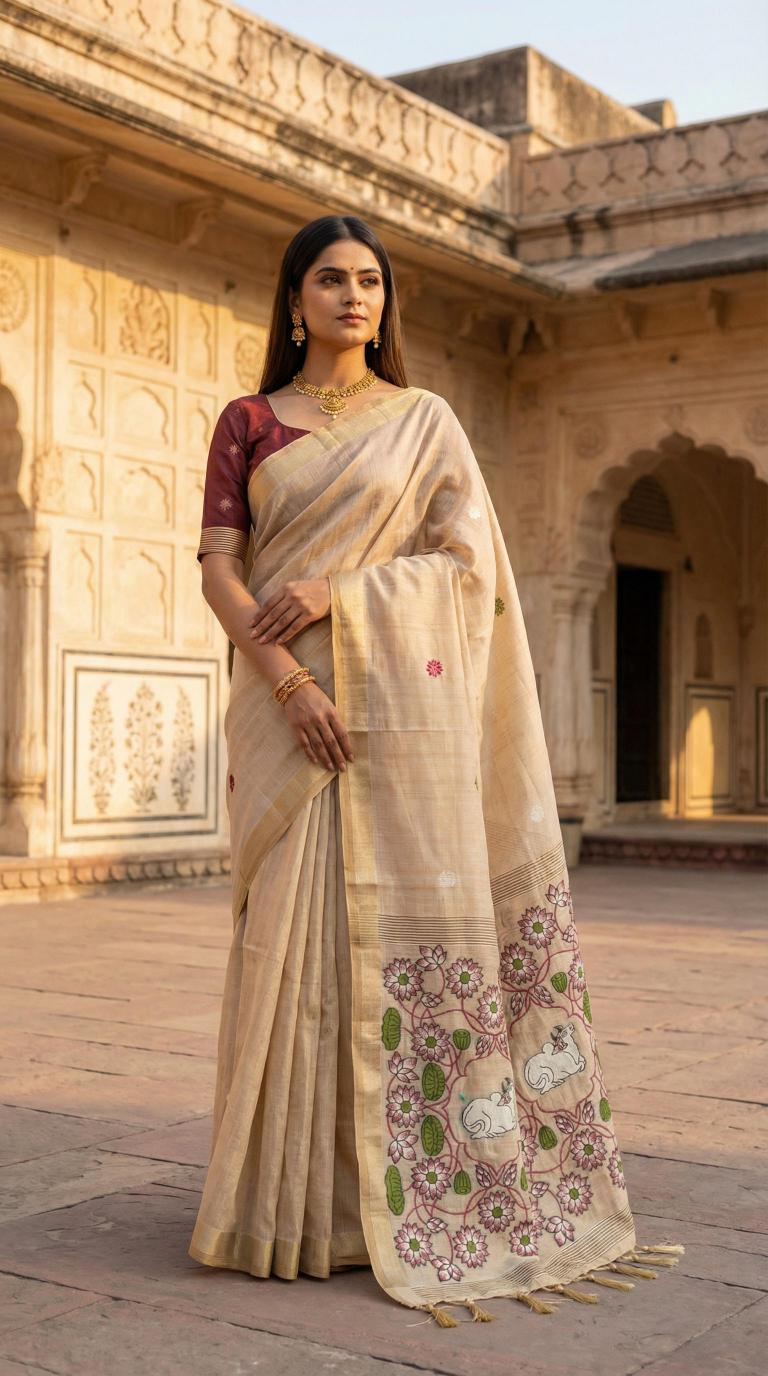 Arya Peshwai Designer sarees in Delhi