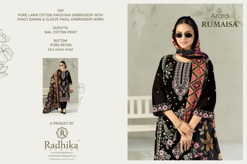 Azara RUMAISA Wholesale cotton salwar kameez in Surat