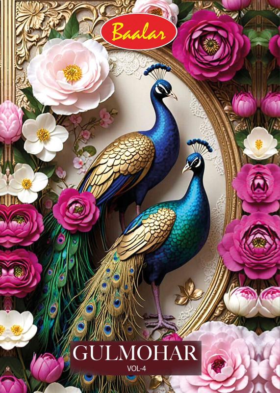 Baalar Gulmohar Vol-4 – Dress Material - Wholesale Catalog
