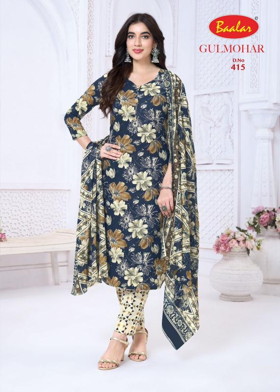 Baalar Gulmohar Vol-4 – Dress Material - Wholesale Catalog