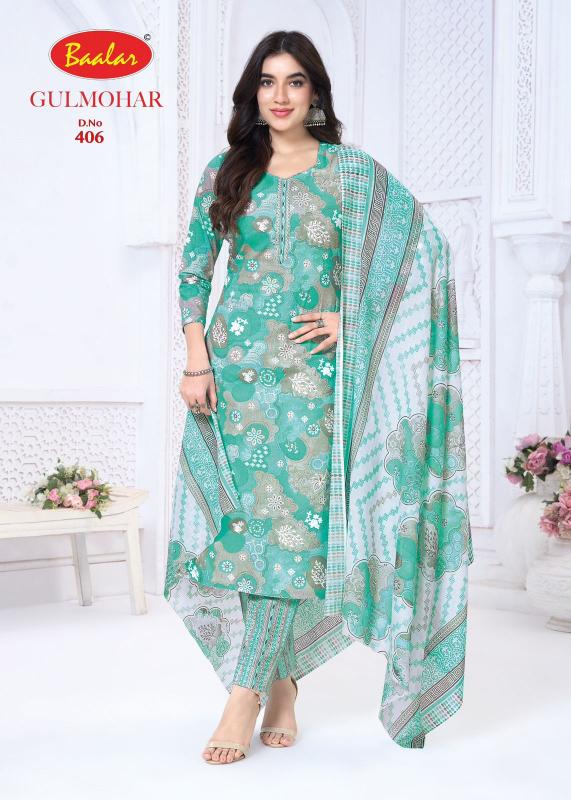 Baalar Gulmohar Vol-4 – Dress Material - Wholesale Catalog