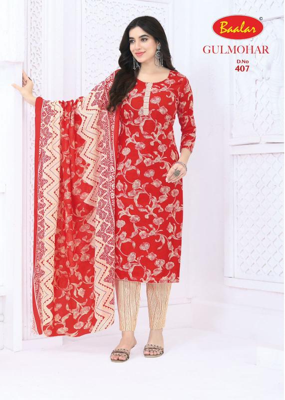 Baalar Gulmohar Vol-4 – Dress Material - Wholesale Catalog