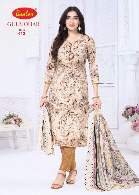 Baalar Gulmohar Vol-4 – Dress Material - Wholesale Catalog