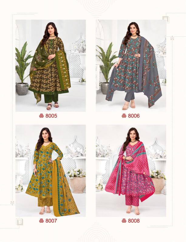 BALAJI COTTON ANARKALI vol 8 Best wholesale dress materials in Hyderabad
