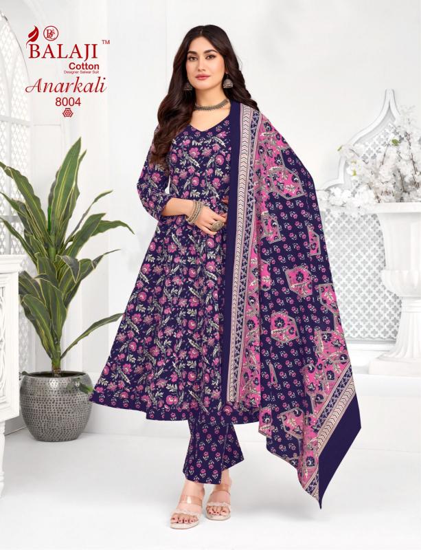 BALAJI COTTON ANARKALI vol 8 Best wholesale dress materials in Hyderabad