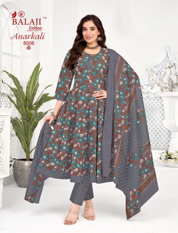 BALAJI COTTON ANARKALI vol 8 Best wholesale dress materials in Hyderabad