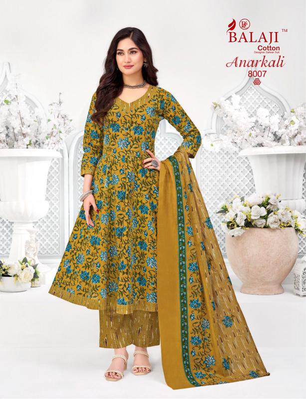BALAJI COTTON ANARKALI vol 8 Best wholesale dress materials in Hyderabad