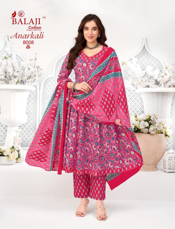BALAJI COTTON ANARKALI vol 8 Best wholesale dress materials in Hyderabad