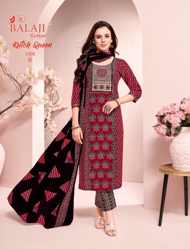  BALAJI COTTON KUTCH QUEEN Wholesale dress materials in Delhi