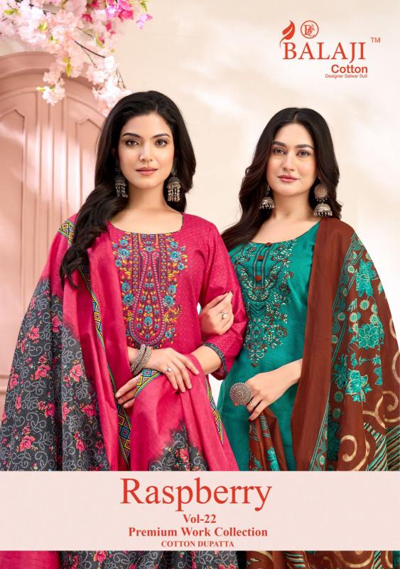 Balaji Raspberry Vol-22 – Dress Material - Wholesale Catalog