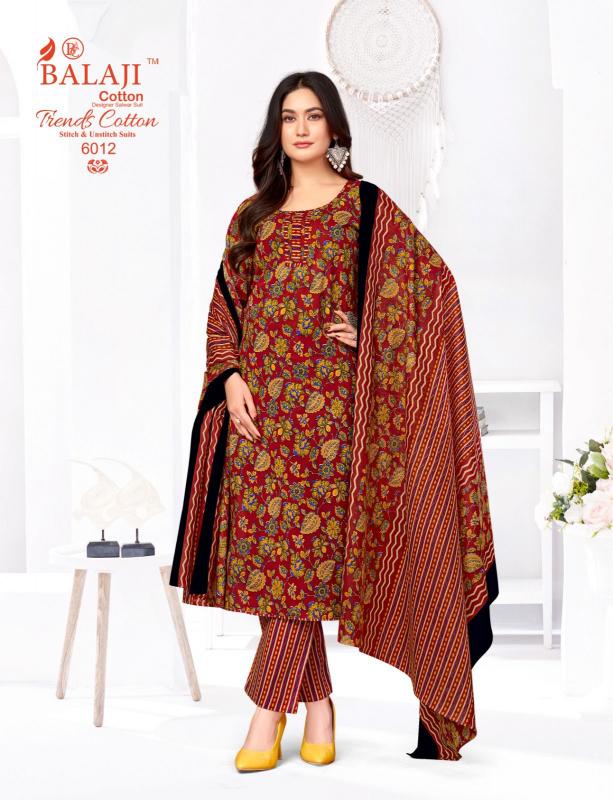 Balaji Trends Cotton Vol-6 – Dress Material - Wholesale Catalog