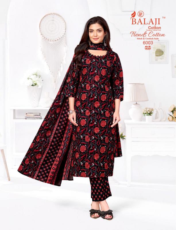 Balaji Trends Cotton Vol-6 – Dress Material - Wholesale Catalog